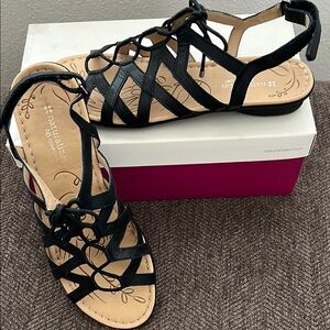 Naturalizer Black Women's Sandals 
Size 9.5